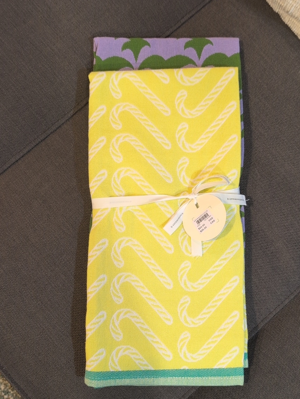 Anthropologie Set Of 2 Dish Towels.  NWT